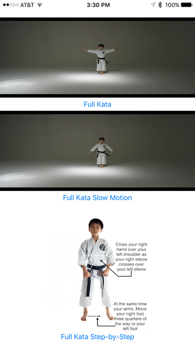 Shotokan Kata Unsu Guide screenshot 1