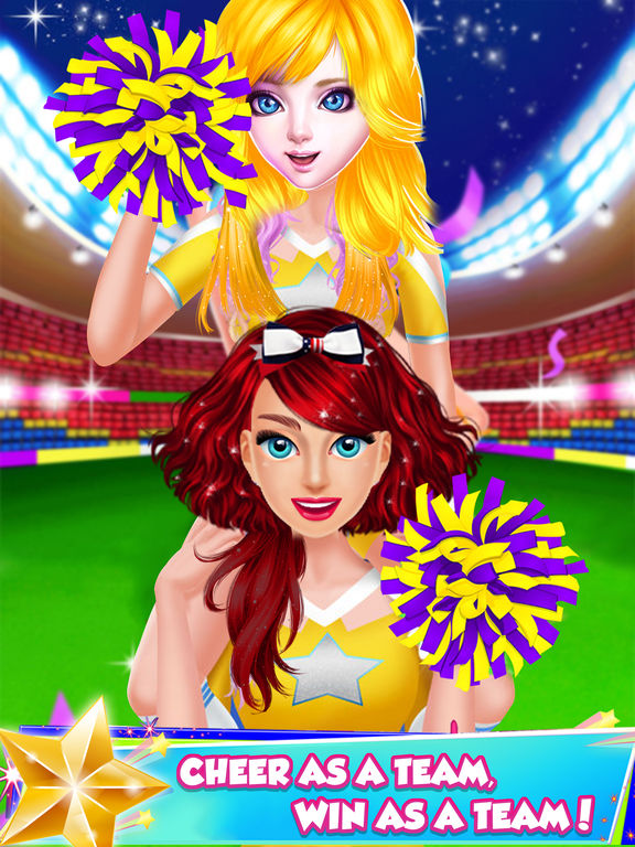 App Shopper: All-Star Cheerleader Dress up Games for Girl (Games)