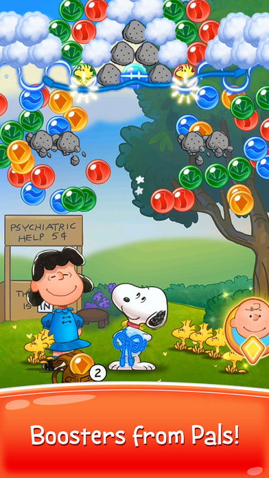 Bubble Shooter - Snoopy POP! screenshot 3