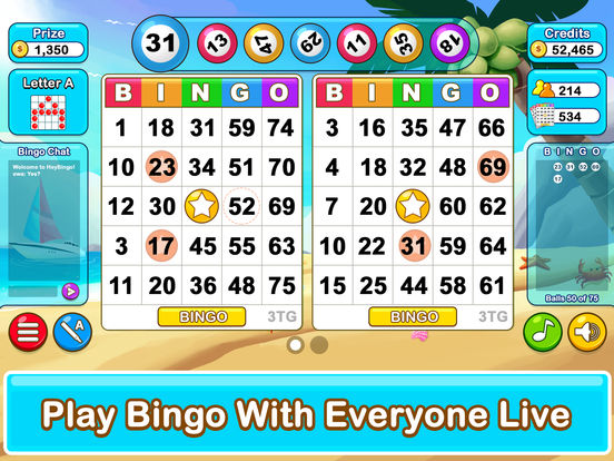 Hey Bingo™: 75 Ball Bingo Classic 通过 Hey Games Inc.