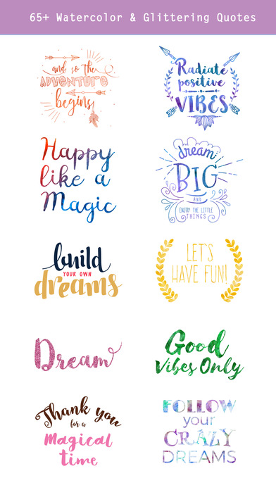 Unicorn Collection Pack + Beautiful Item & Quotes screenshot 5