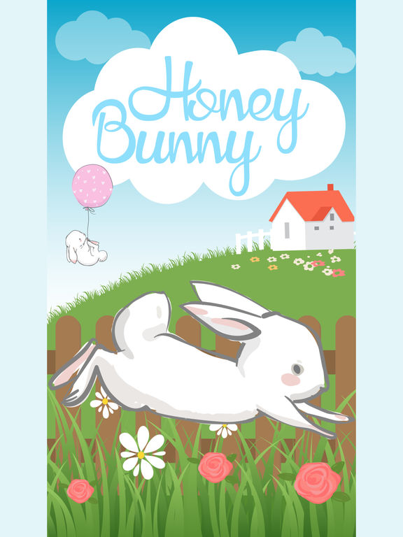 Honey Bunny - Cute Easter Bunny for Spring screenshot 6.