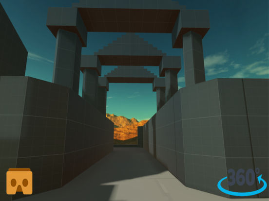 VR Maze Walk with Google Cardboard screenshot 3