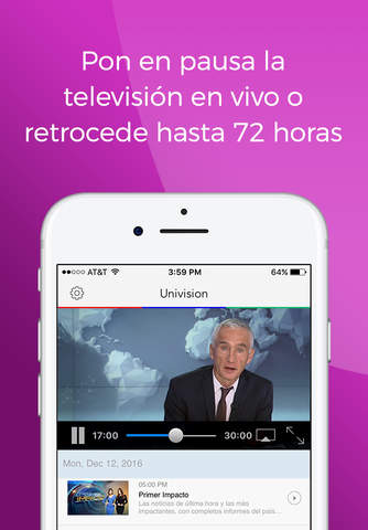 Univision NOW: TV en vivo - náhled