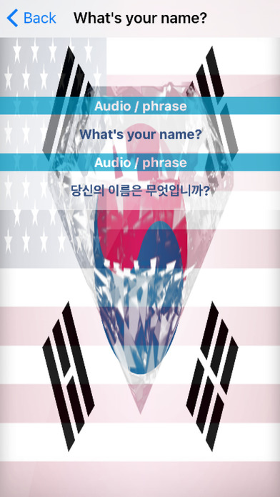 Korean Phrases Diamond 4K Edition screenshot 3