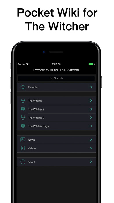 Pocket Wiki For The Witcher Apps 148apps