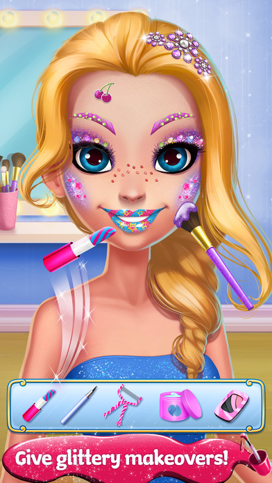 Glitter Makeup Salon screenshot 2