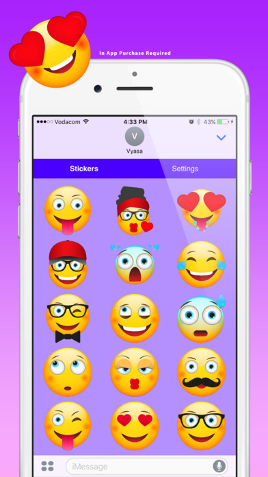 App Shopper: Modern Emoji Stickers for Texting (Stickers)