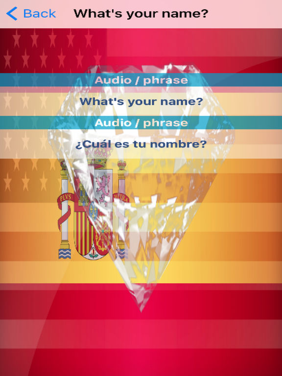 Spanish Phrases Diamond 4K Edition screenshot 6