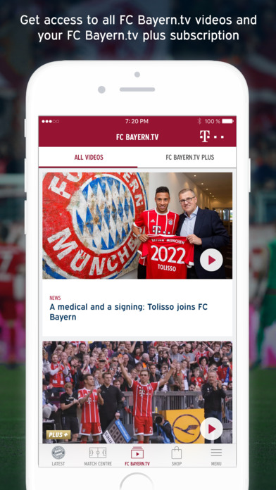 FC Bayern München on the App Store