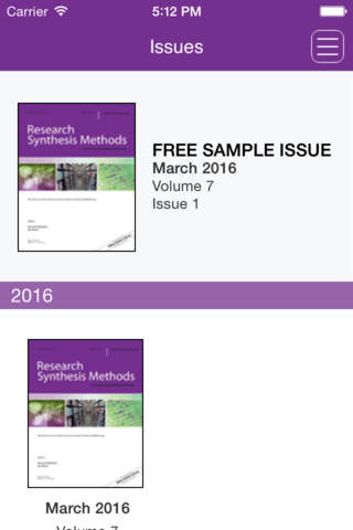 Research Synthesis Methods - náhled