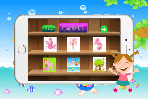 Jigsaw Puzzle Princess - Amazing HD Cartoon Girl f - náhled