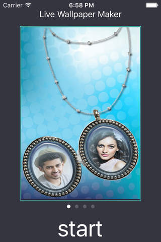 Live Wallpapers - Live Love Locket Wallpapers 2016 - náhled