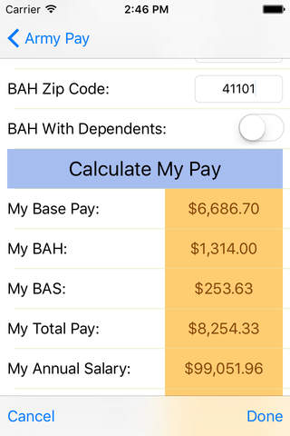Army Pay - náhled