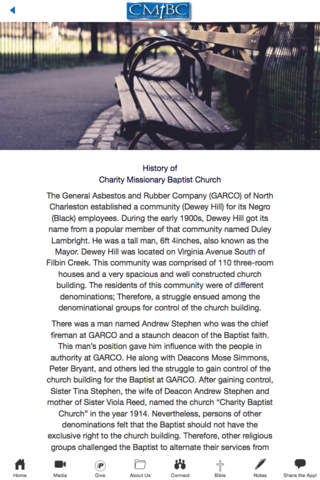 Charity Miss Bapt Church App - náhled