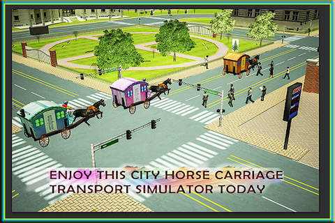 Horse Carriage 2016 Transport Simulator – Real Cit - náhled