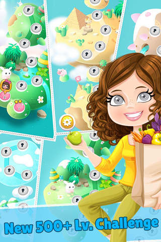 Pepper Garden Spicy Crush - Match 3 Farm Frozen An - náhled