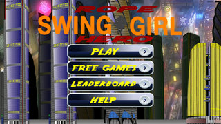 Rope Swing Girl Hero - Fly and Jump in the City screenshot 1