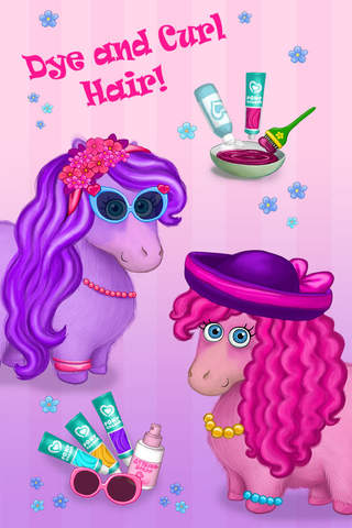 Pony Sisters in Hair Salon - Horse Hairstyle Makeo - náhled