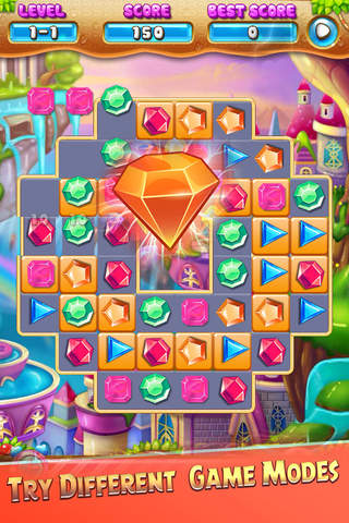 Jewels Sweet Worl- Puzzle Game Jem - náhled