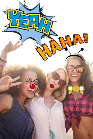 Meme sticker emoji photo editor -  turn your photo - náhled