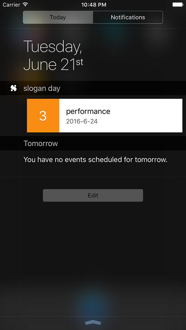 Slogan Day - Event reminders screenshot 4