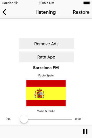 Radio Spain Online: Rádio Radios de España FM - náhled