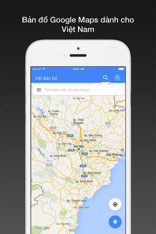 Việt bản đồ for Google Maps - Bản đồ Việt Nam,HN,T - náhled