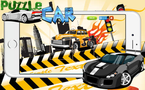 Motor Cars Games Jigsaw Puzzles : Photo for Adults - náhled