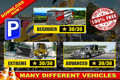Multi Level - Big Truck, Mixer Truck, Backhoe - Pa - náhled