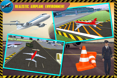 Aero Plane Parking 3D Sim - náhled