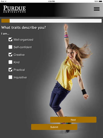 CareerFinder iPad Version - náhled