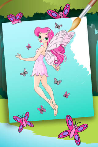Fairy Coloring Book – Color and Paint Drawings of  - náhled