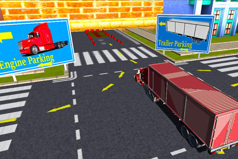 Truck Parking Simulator Crazy Trucker Driving Test - náhled