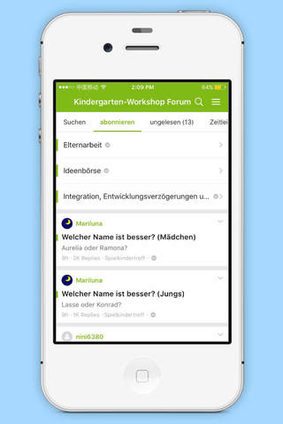 Kindergarten-Workshop Forum - náhled