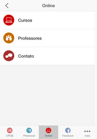 Cursos GB - náhled