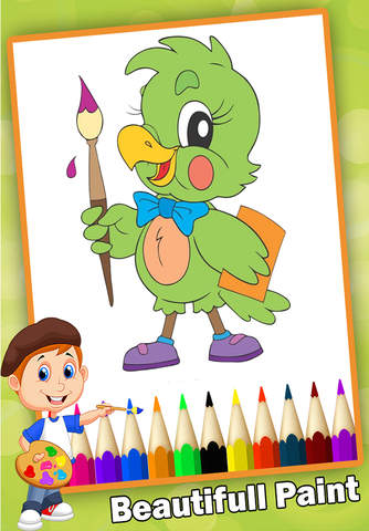 Cartoon Coloring Book - Free Coloring Book For Kid - náhled
