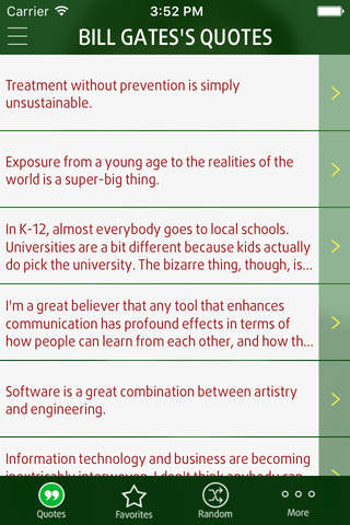Quotes from Bill Gates - náhled