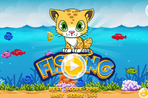 Cat Fishing Game for Kids Free - náhled
