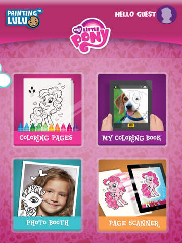 Painting Lulu My Little Pony - náhled