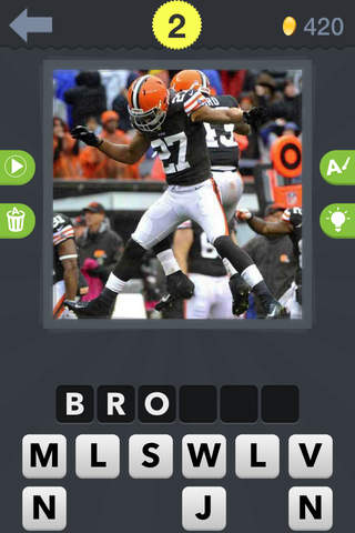 American Football Club Quiz - náhled