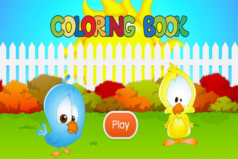 Birds Coloring Book - Drawing and Painting Colorfu - náhled
