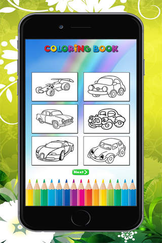 The Car Coloring Book : Educational Learning Games - náhled