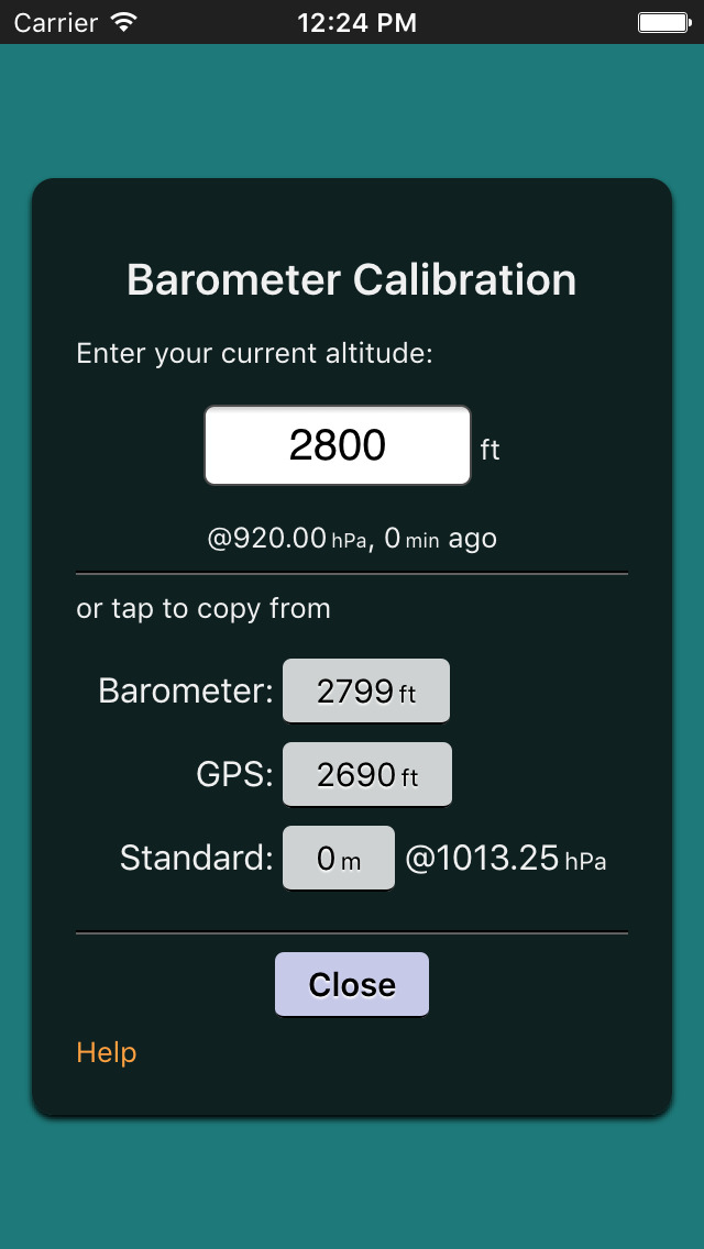 Altimeter (Barometer) screenshot 5