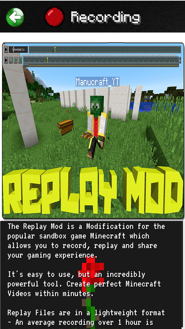 Replay Recording Mod For Minecraft Pc Complete Info And Play Guide Apps 148apps