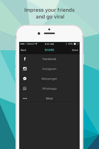 Polygon Effect - Create Low Poly Portraits and Geo - náhled