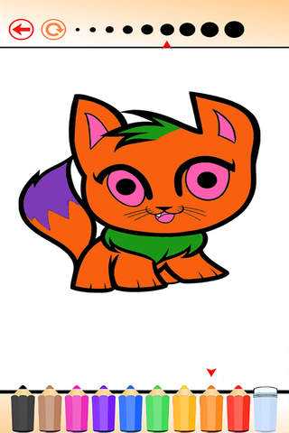 The Kitten Coloring Book HD: Learn to color and dr - náhled