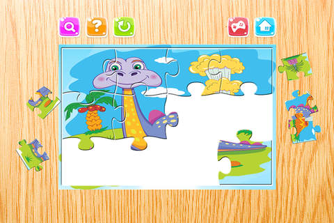 Dino Puzzle Games Free - Dinosaur Jigsaw Puzzles f - náhled