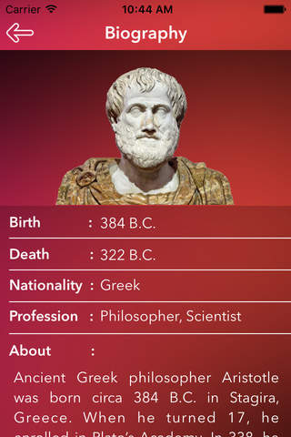 Aristotle - The Man of philosopher - náhled