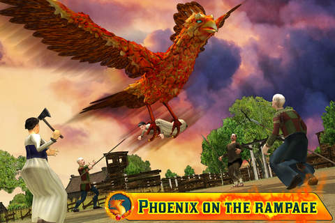 Angry Phoenix Revenge 3D - náhled
